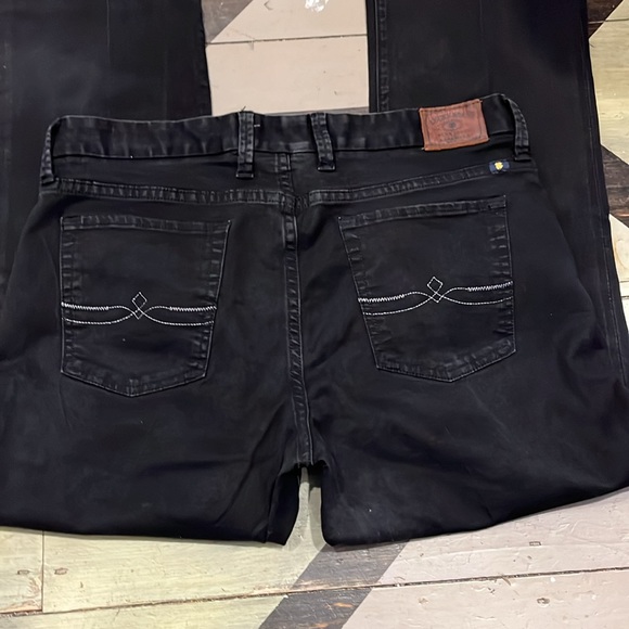 Lucky Brand black bootcut jeans 14/32 - Picture 4 of 5